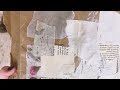 How to transform brown paper packaging into collage papers for your junk journal 🌟