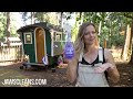 Her Stunning Tiny House in a coastal Tiny Home Village!