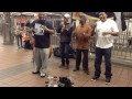 Doo Wop singing on Subway 34th St. Harold Square Station 2014.