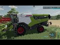 HARVESTING WHEAT after finishing ALFALFA SILAGE W/ CLAAS│CASTELNAUD│FS 22│20