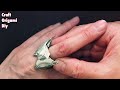 How to Make a Money Butterfly Origami Ring, Dollar Bill Origami Ring Butterfly Tutorial, Dollar Ring