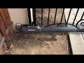 Unlocking a Liftmaster LA500 LA400 gate motor