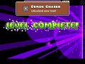 Beating my second demon level (White Space) | Xender games 100%