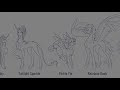 Canon Mane 6 Redesign PART 1 - Speedpaint MLP