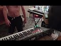 KGB - το κανεις για τη δοξα  *jam improv *  BOSS RC-505 synced with yamaha djx- to use its rhythms