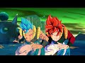 DBFZ: Gogeta (SSGSS) VS Gogeta(SSJ4) Dramatic Finish NEUTRAL ENDING