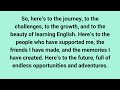 How to Learn English || My journey to English fluency || My English Stories for Listening