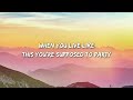 Young Wild and Free - Wiz Khalifa (Lyrics)