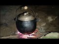 2hari camping atas rakit berburu ikan sungai kalimantan