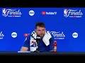 Luka Doncic talks the Finals loss, FULL Postgame Interview 🎤