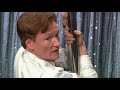 Sheila Kelley Teaches Conan How To Pole Dance | Late Night with Conan O’Brien