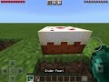 What is inside a Minecraft cake?