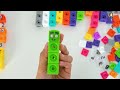 NUMBERBLOCKS TOYS Mathlink Cubes 1 to 10 |  Chicka Chicka 123 Read Aloud Animated for Toddlers