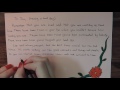 Pick me up letter | One Million Lovely Letters Exhibition | Emily Cricket