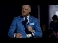 Conor McGregor Goes After Showtime, Floyd Mayweather  in Speech - MMA Fighting