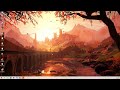How to set a live wallpaper on pc!