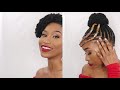 Flat twist Updo | Protective Style