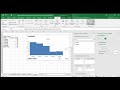 Histograma Excel usando tabela dinamica