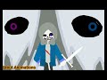 Undertale Last Breath Sans vs Dusttale Last Genocide Sans Animation (All Phases 1-2-3)