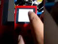 Gameboy pocket hot Red backlight mod minus dead pixel