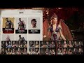 Mortal Kombat 1 ~ All Characters Season of Blood Moon Skins