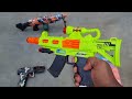 Tembak Plastik Nerfgun Seperti * Watergun, Soft Bullet, Sniper, Ak47, M16, Machine Gun, Nerf 052