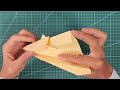 HOW TO MAKE AN AWESOME JET PAPER AIRPLANE - X-2 YANAGI