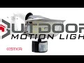 Screw In Outdoor Motion Security Light by STKR Concepts