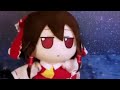 Reimu Hakurei bouncing to Bad Apple (Full English Version)