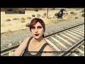 Accidente de locomotora recreado en GTAV