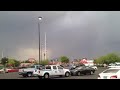 Severe storm warning in Las Vegas