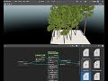 Blender 3D Forest using Geometry Nodes