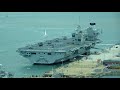 🇬🇧 The New HMS Queen Elizabeth Aircraft Carrier, Arrives at Portsmouth UK.