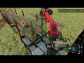 Rescuing CRASHED forest TRUCK & TRAILER | Forestry on ERLENGRAT | Farming Simulator 22 | Episode 31