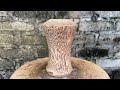 Skill Woodturning -  An unusual art - turning bamboo