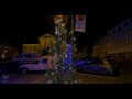 [4K HDR] Christmas in La Chatre, Indre, FRANCE
