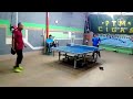 Ujang (PTM Indah) vs Parno (PTM GSG) 3-1: Babak 8 Besar Turnamen Tenis Meja Cigas di Jakarta