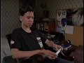 News clip: Classic 1991 NES footage with NWC champ Robin Mihara; Nintendo game counselors