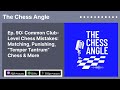 Common Club-Level Chess Mistakes: Matching, Punishing, “Temper Tantrum” Chess & More