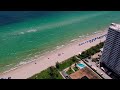Hallandale Beach, Florida - Wonderful Aerial Views with a Shark Sighting [4K]