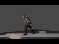 TLA 3D: Johnny 540 kick animation