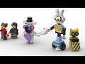 FNAF Security Breach Ruin: How to make LEGO minifigures of every character