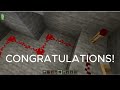 Minecraft Bedrock 2x1 redstone flush door tutorial!