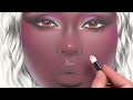 Face Chart Dark Skin Makeup (Secret Tutorial for Warm Tones Face Charts)