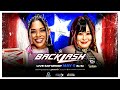 BACKLASH 2023  MATCH CARD PERDICTIONS