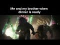 Godzilla and king running meme