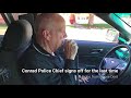 Conrad Police Chief signs off for the last time