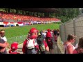 F1 Austria 2018 - Fans of Max Verstappen celebrating his victory