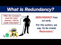 What is Redundancy?