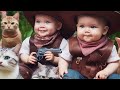 Funny AI Babies&Cats: Cowboy TV